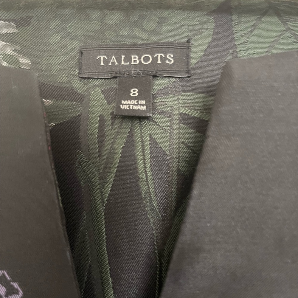 Talbots Peplum Top - Picture 3 of 9